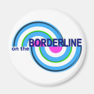 Auf der Borderline-Logo-Seite Magnet