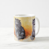 Auf der Cat Show, Louis Wain Kaffeetasse (VorderseiteRechts)