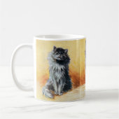 Auf der Cat Show, Louis Wain Kaffeetasse (Links)