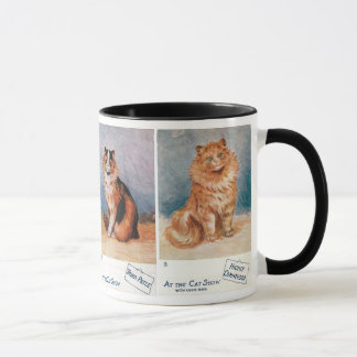 Auf der Cat Show ・ Louis Wain ・ Tasse