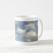 Auf der Cloud Nine Panoramaffee Tasse (VorderseiteRechts)