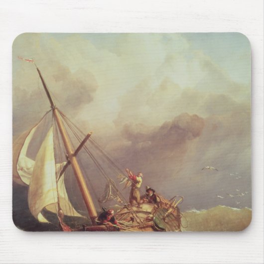 Auf der Dogger Bank 1846 Mousepad (Vorne)