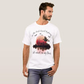 Auf der Dunklen Wüste Highway Hexenmond T-Shirt (Vorne ganz)