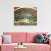 Auf der Esplanade der Champs de Mars Leinwanddruck (Insitu (Wohnzimmer))