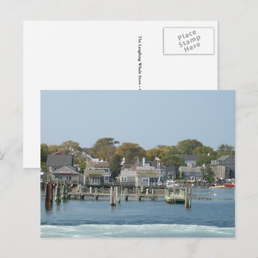 Auf der Fähre Postkarte (Vorne/Hinten)