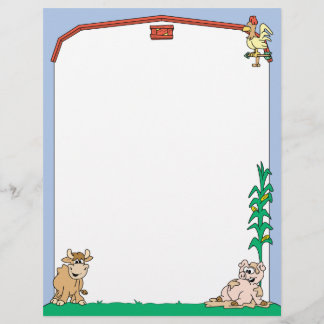 Auf der Farm Letterhead