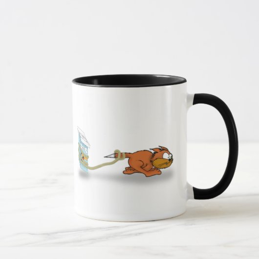 Auf der Flucht Tasse (Rechts)