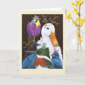 Auf der Gala-Grußkarte Karte (Gelbe Blume)