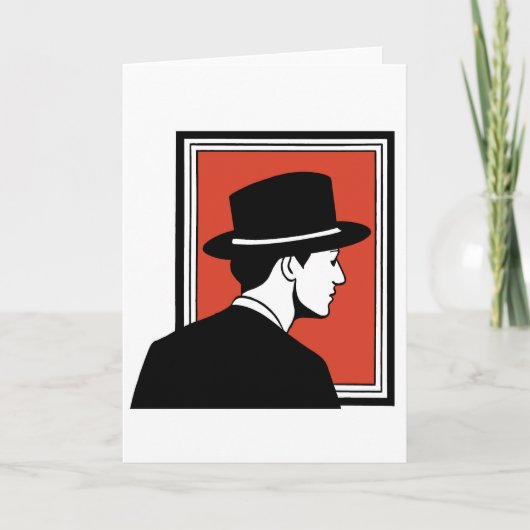 Auf der Gallery Art Card Feiertagskarte (Vorderseite)