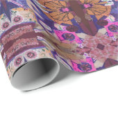 Auf der ganzen Welt Packpapier (Rolleneckpunkt)