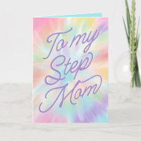 Auf der Gefärbte Krawatte "Mama Pastell"