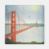 Auf der Golden Gate Bridge Magnet (Vorne)