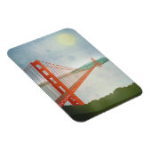 Auf der Golden Gate Bridge Magnet (Rechte Seite)
