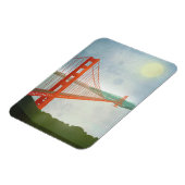 Auf der Golden Gate Bridge Magnet (Linke Seite)
