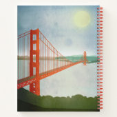 Auf der Golden Gate Bridge Notizblock (Rückseite)