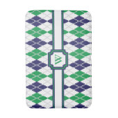 Auf der grünen Raute Bath Mat Badematte (Vorderseite Vertikal)