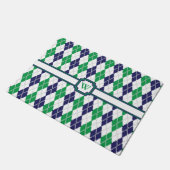 Auf der grünen Raute Doormat Fußmatte (Schrägansicht)