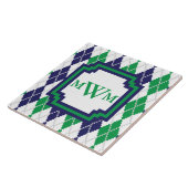 Auf der grünen Raute Fliese (Seite)