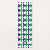 Auf der grünen Raute Yoga Mat Yogamatte (Vorderseite)