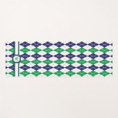 Auf der grünen Raute Yoga Mat Yogamatte (Vorderseite (Horizontal))