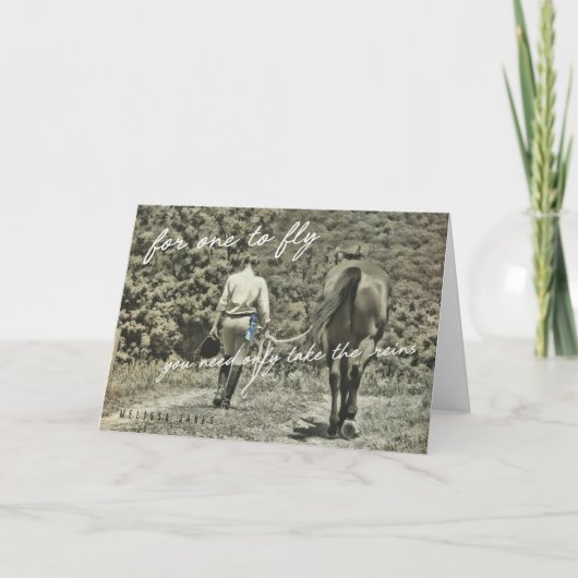 AUF DER Grußkarte AUSSTELLEN Dankeskarte (Vorderseite)