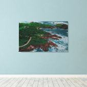 Auf der Halbinsel Monterey, 17 Meilen Fahrt Leinwanddruck (Insitu (Holzboden))