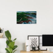 Auf der Halbinsel Monterey, 17 Meilen Fahrt Poster (Heimbüro)