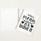 Auf der heutigen Speisekarte können Sie es nehmen Planer (Anzeige)