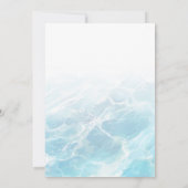 Auf der Hochzeit des Strandbades Einladung (Rückseite)