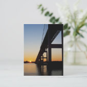 Auf der Insel Newport-Rhode segeln und verlassend Postkarte (Stehend Vorderseite)