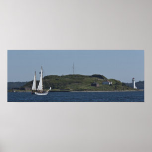 Auf der Insel Poster