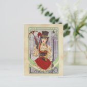 Auf der Jagd - London 1890 Postkarte (Stehend Vorderseite)