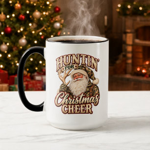 Auf der Jagd nach Weihnachtsstimmung Camouflage-We Tasse