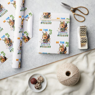 Auf der Jagd Osterkrieger Geschenkpapier