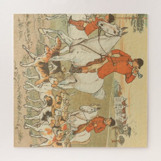 Auf der Jagd Puzzle (Horizontal)