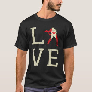 Auf der kanadischen Ahornflagge des Eh-Teams T-Shirt