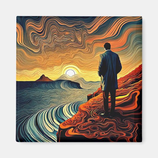 Auf der Kante 2 Magnet (Vorne)