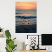 Auf der Kante des Sonnenuntergangs II Poster (Heimbüro)