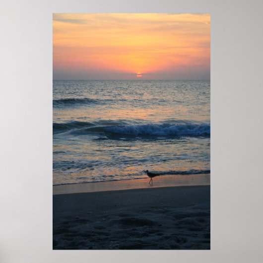 Auf der Kante des Sonnenuntergangs II Poster (Vorne)