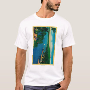 Auf der Kante des Welt-Antriebs in San Bernardino T-Shirt