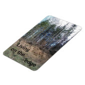 Auf der Kante flexibles Foto Magnet (Linke Seite)