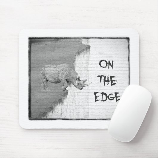 Auf der Kante Mousepad (Mit Mouse)