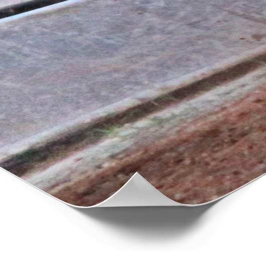 Auf der Kante Poster (Ecke)