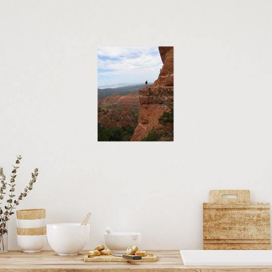 Auf der Kante Poster (Küche)