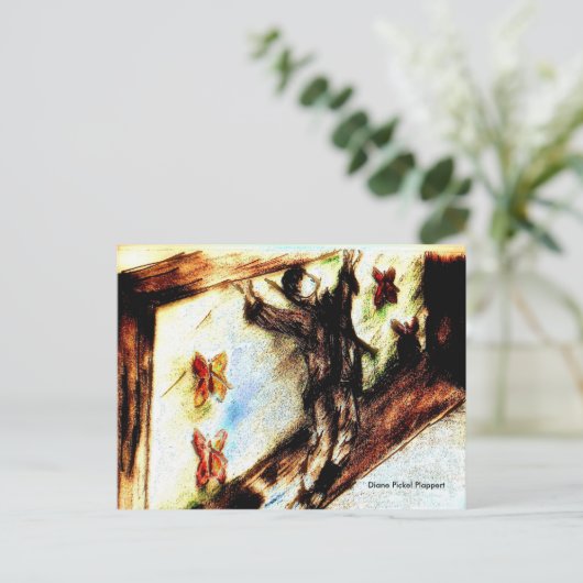 Auf der Karte fixiert (Stehend Vorderseite)