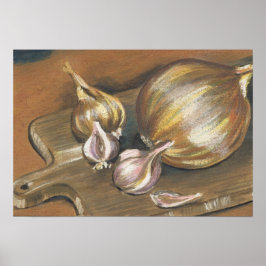 Auf der Kellerwand Poster