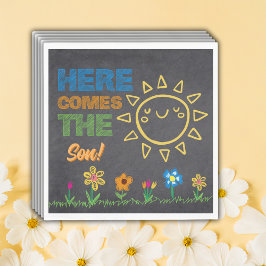 Auf der Kopfplatte befindet sich die Son Baby Dusc Serviette