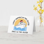 Auf der Kreuzfahrt Karte (Gelbe Blume)