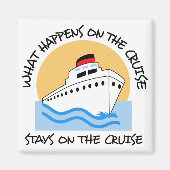 Auf der Kreuzfahrt Magnet (Vorne)