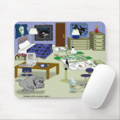Auf der laufenden Mousepad (Mit Mouse)